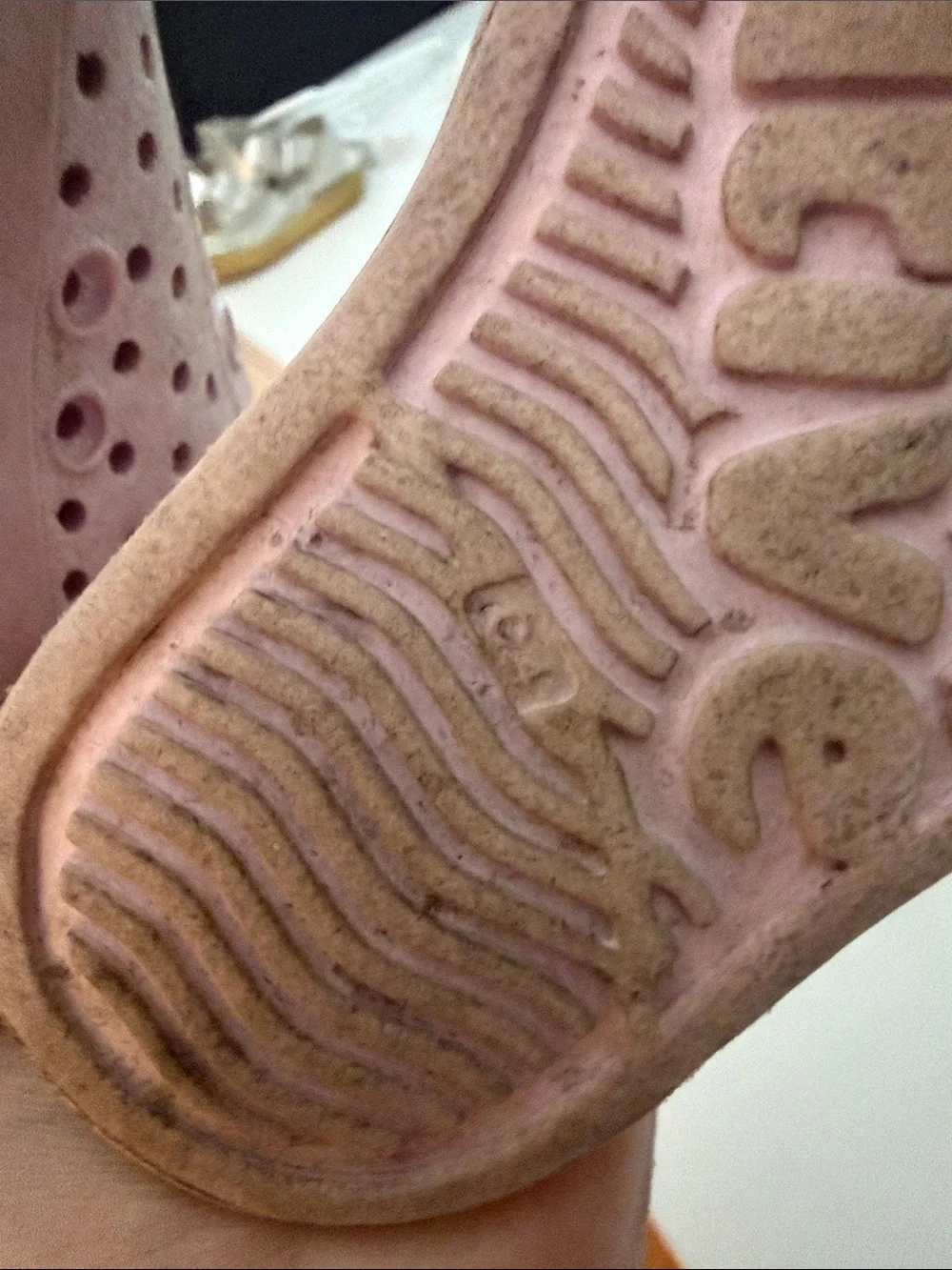 Native shoes. Kids' Glitter Slip-On Water-Friendly Shoes in Glitter Pink